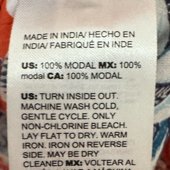 Chico’s Embellished Blooms Boho Blouse Size Large - Picture 4 of 4